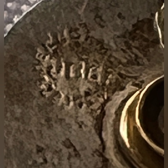 Vintage Aztec Sunstone Calendar Sterling Silver Earrings 925 Designer - Picture 6 of 7